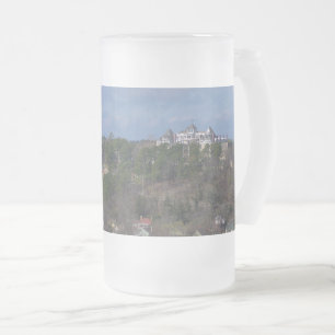 Eureka Backe Side Frosted Glass Beer Mugg