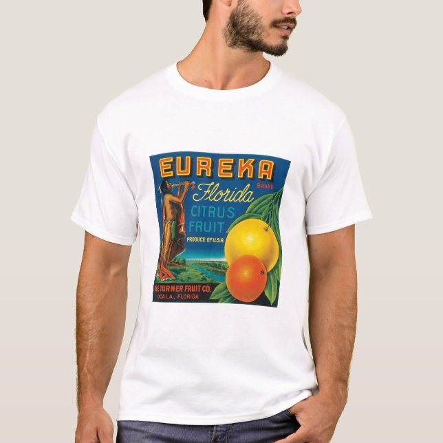Eureka brännmärker Florida citrusfrukt Tee (Framsida)