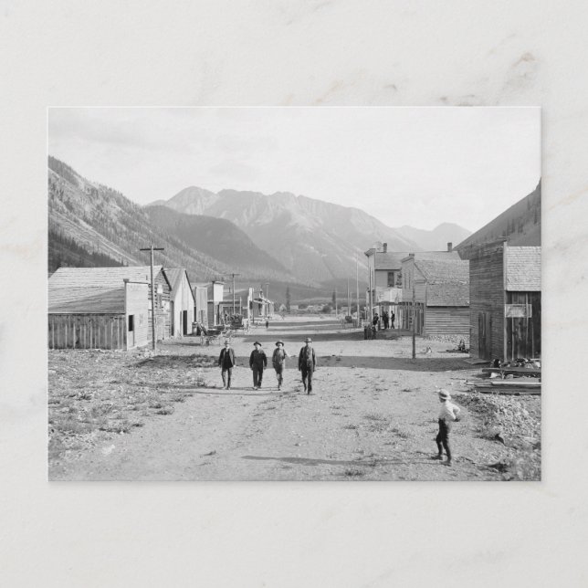 Eureka Colorado, 1900 Vykort (Framsida)