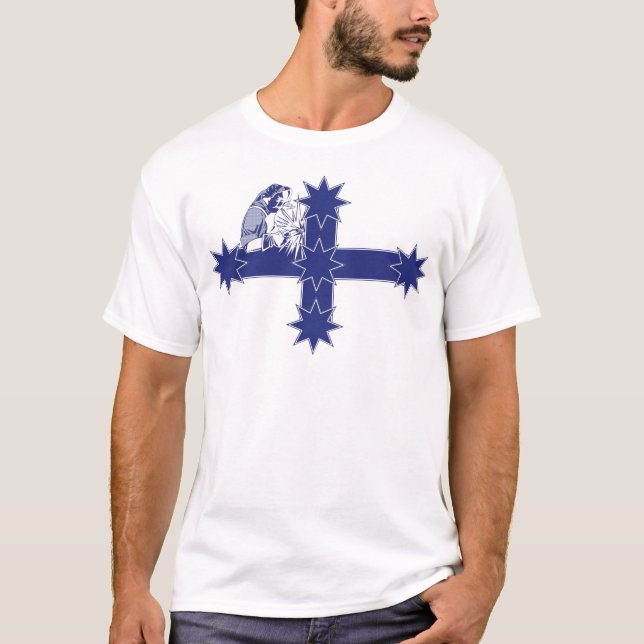 Eureka flagga tee (Framsida)
