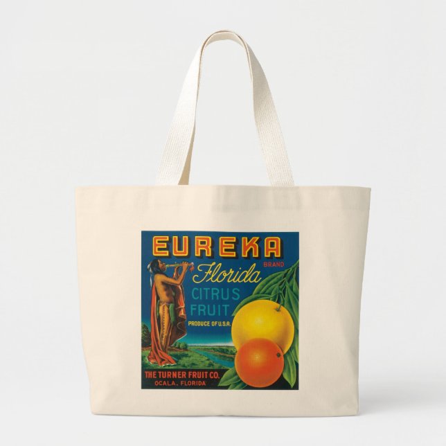 Eureka Florida Citrus Fruit Jumbo Tygkasse (Framsidan)