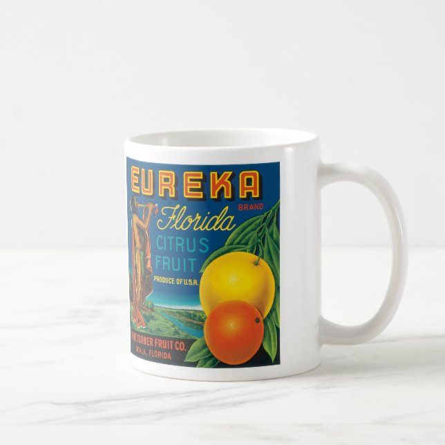 Eureka Florida citrusfrukt Kaffemugg (Höger)