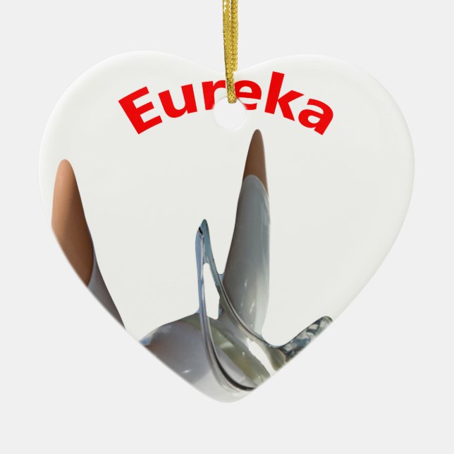 Eureka Julgransprydnad Keramik (Framsidan)