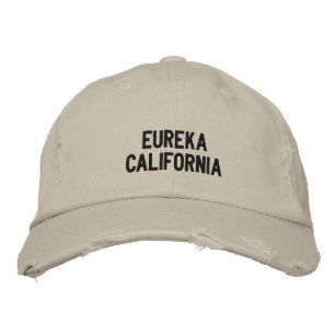Eureka, Kalifornien Embroiderad Baseball Cap Broderad Keps