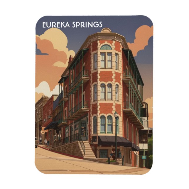 Eureka Springs Arkansas Magnet (Vertikal)
