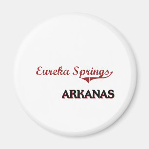 Eureka Springs Arkansas stadsklassiker Magnet