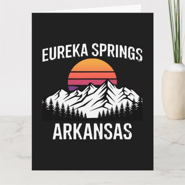 Eureka Springs Kort (Framsida)