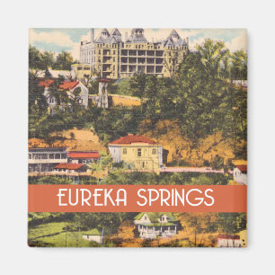 Eureka Vår, illustration av vintagen Arkansas Magnet