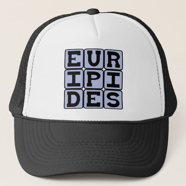 Euripides, grekisk tragediförfattare truckerkeps (Framsida)