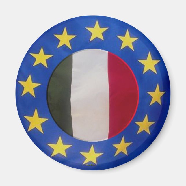 Euro 2008 - Italien - Magnet (Framsidan)