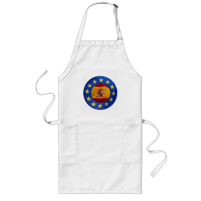 Euro 2008 - Spanien - Apron Långt Förkläde (Framsidan)