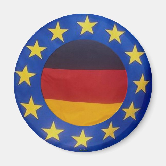 Euro 2008 - Tyskland - Magnet (Framsidan)