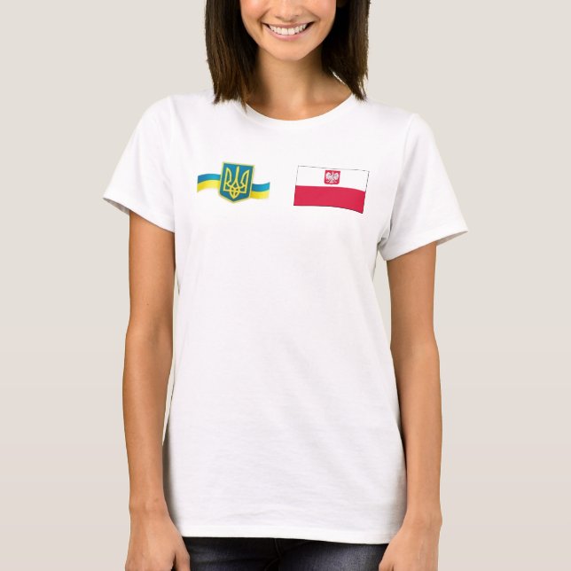 Euro 2012 kvinnor tee shirt (Framsida)