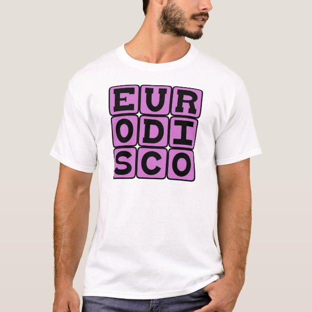 Euro Disco, Musikgenre Tee (Framsida)