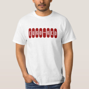 EURO~RED T SHIRT