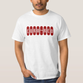 EURO~RED T SHIRT