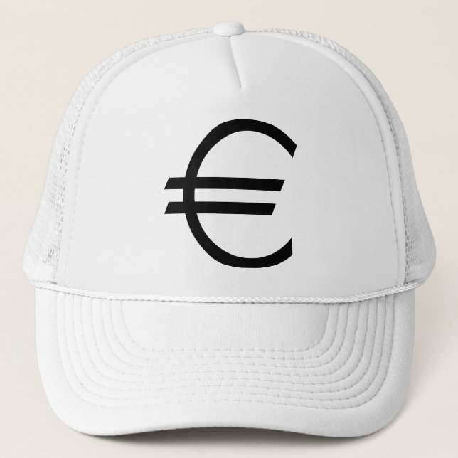 Euro-tecken Truckerkeps (Framsida)