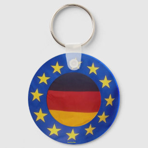 Euro tysklanda Keychain Nyckelring