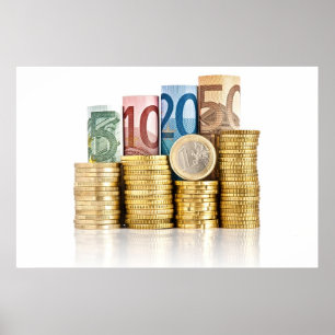 euro-valuta poster