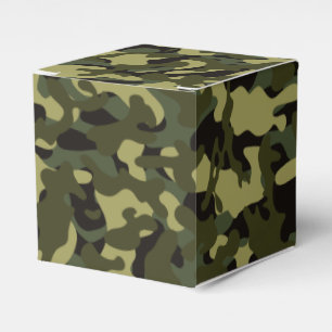 Euro Vår Camouflage-papper Presentaskar