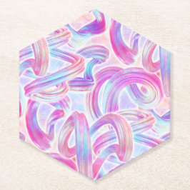 eurobeat holorave - rosa och blå : underlägg papper