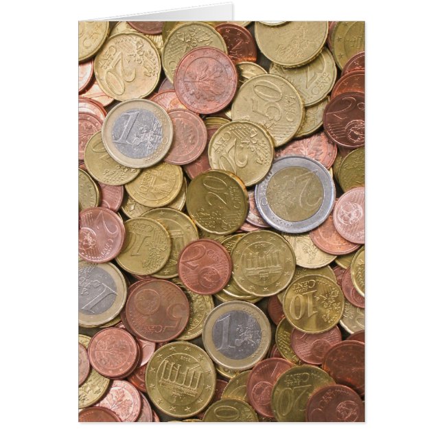 Eurocent Hälsningskort (Framsidan)