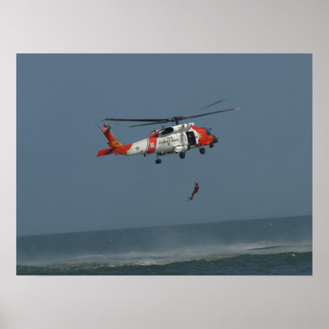 Eurocopter MH-65D-delfiner. Poster (Framsidan)