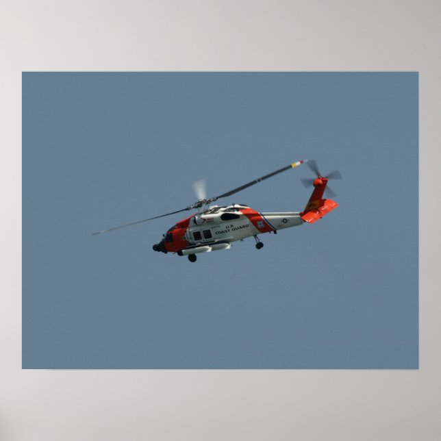 Eurocopter MH-65D-delfiner. Poster (Framsidan)
