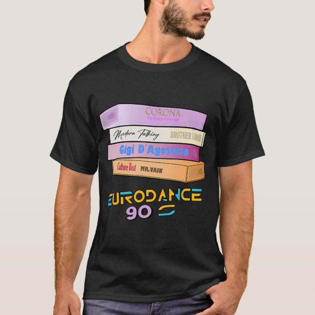 Eurodance T Shirt (Framsida)