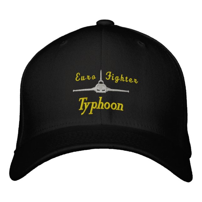 Eurofighter Golf Hat Broderad Keps (Framsida)