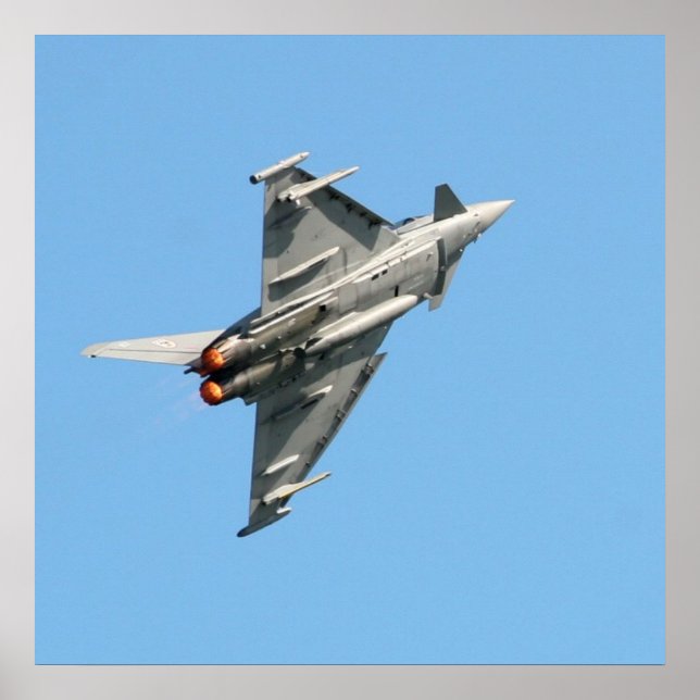Eurofighter Typhoon 24 tum x 24 tum Poster (Framsidan)