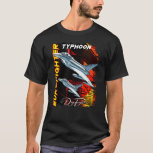 Eurofighter Typhoon European Fighterjet T Shirt