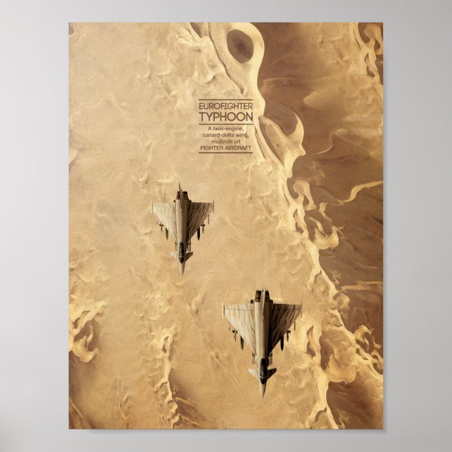 Eurofighter Typhoon poster (Framsidan)
