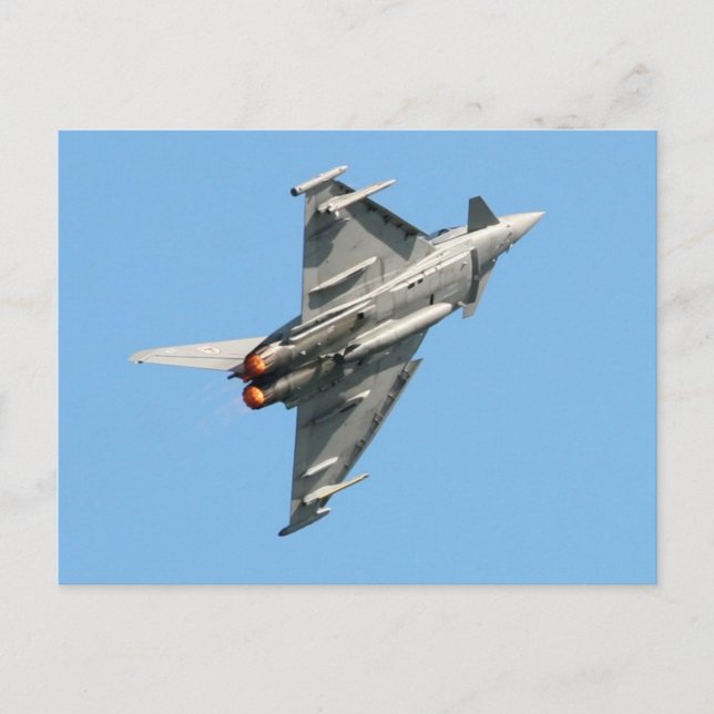 Eurofighter Typhoon Vykort (Framsida)