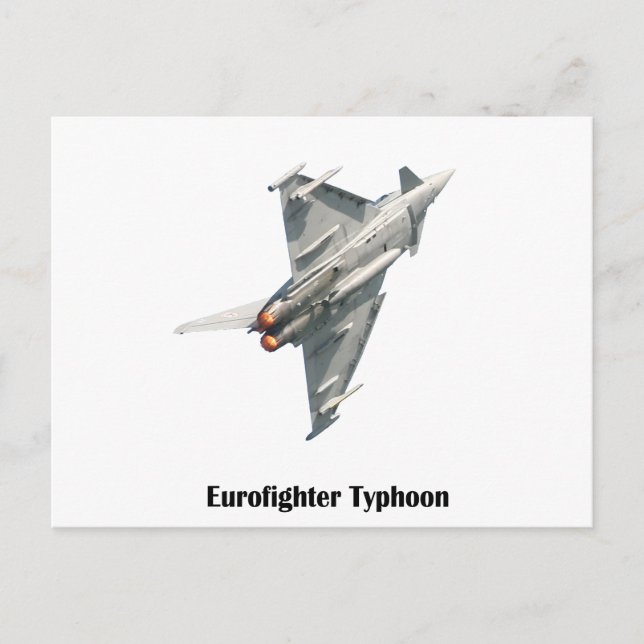 Eurofighter Typhoon Vykort (Framsida)