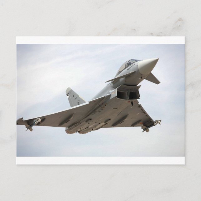 EUROFIGHTER TYPHOON VYKORT (Framsida)
