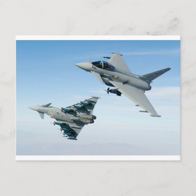 EUROFIGHTERS VYKORT (Framsida)
