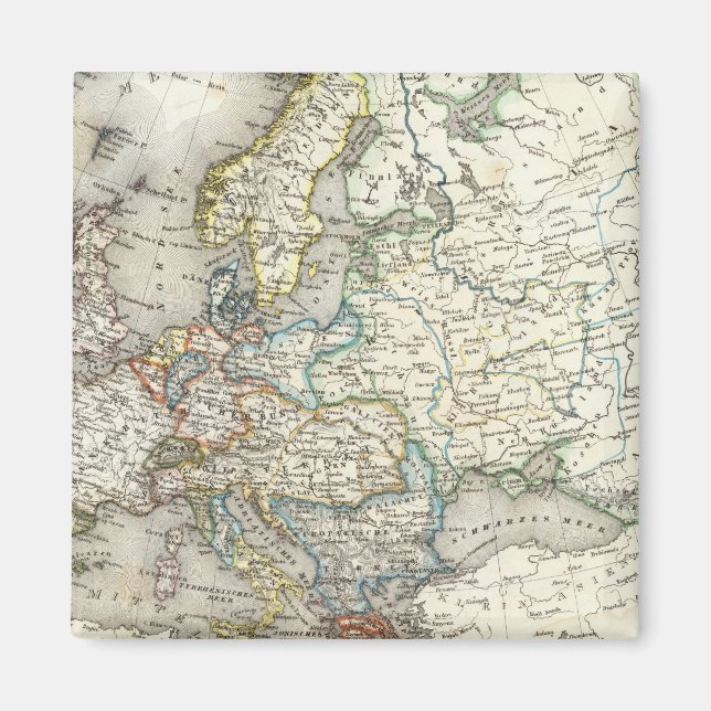 Europ Karta Magnet (Framsidan)