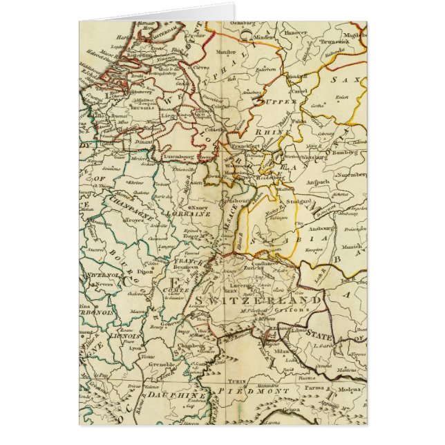 Europa 10 hälsningskort (Framsidan)