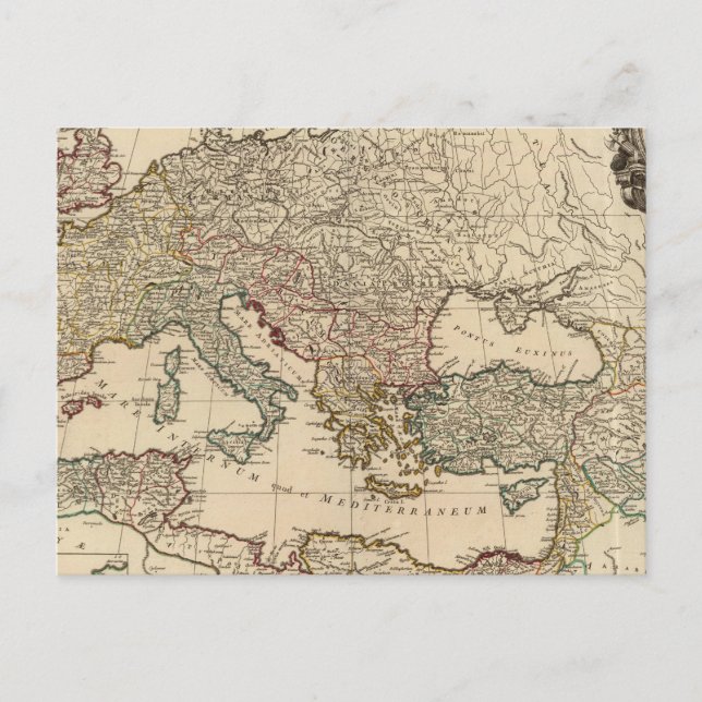 Europa 10 vykort (Framsida)