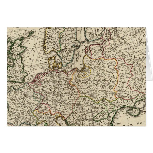 Europa 11 hälsningskort (Framsidan Horizontal)