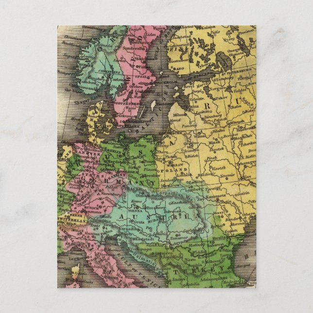 Europa 12 vykort (Framsida)