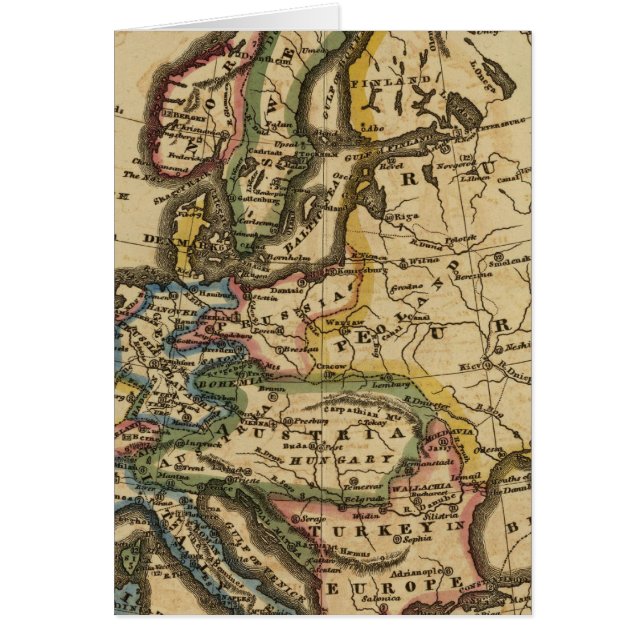 Europa 13 hälsningskort (Framsidan)