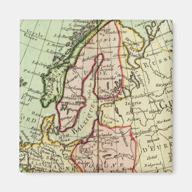 Europa 16 magnet (Framsidan)