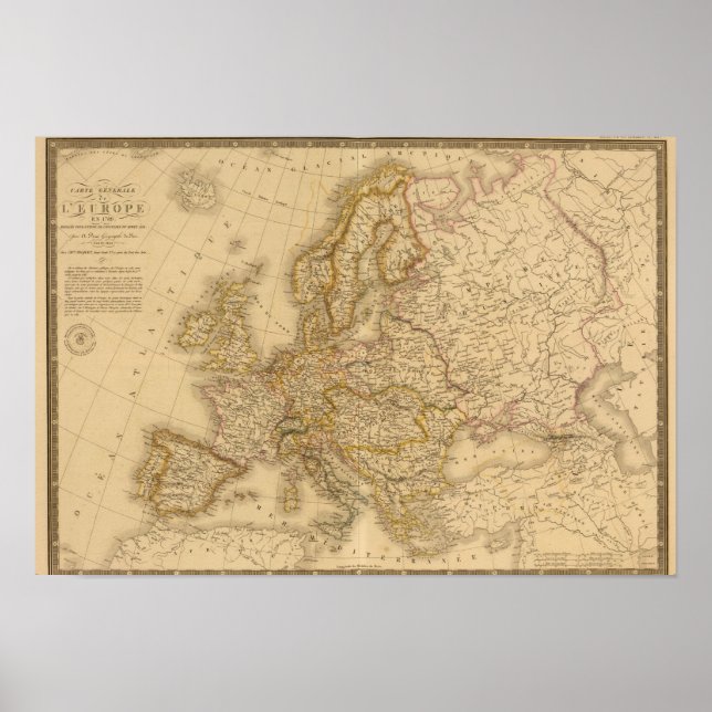 Europa 1789 poster (Framsidan)