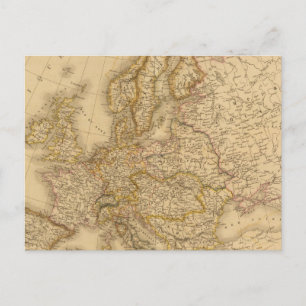 Europa 1789 vykort