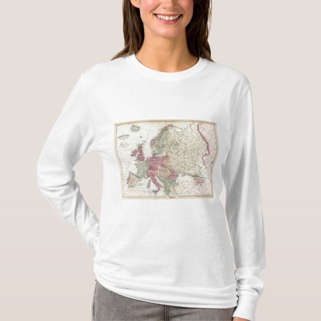 Europa 19 tee shirt (Framsida)