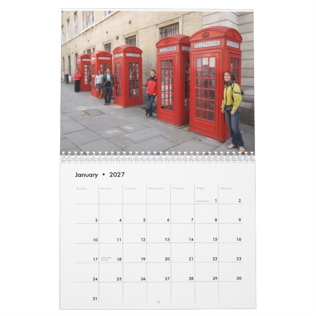 Europa 2009 kalender (Jan 2027)