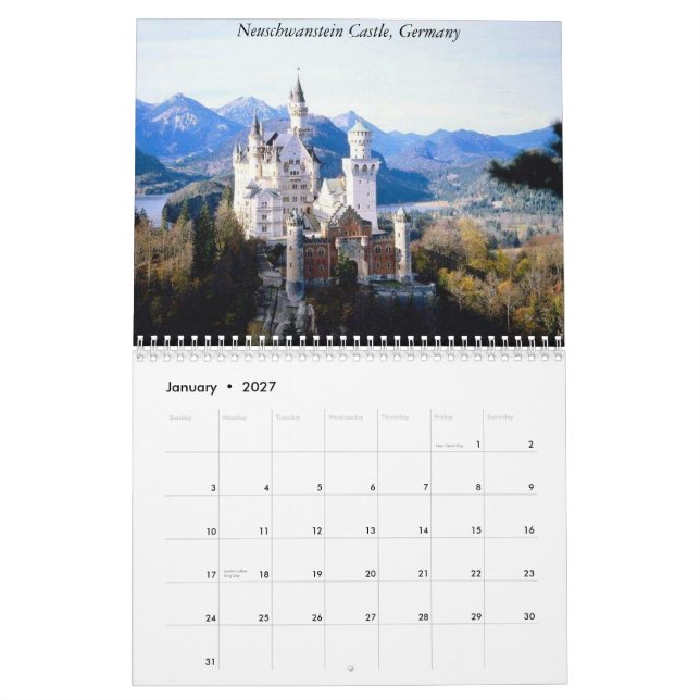 Europa 2015 reser kalendern kalender (Jan 2027)