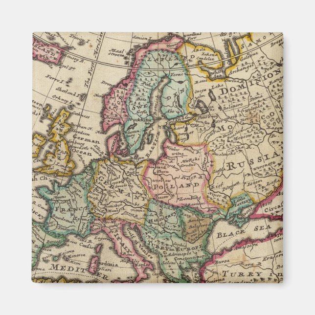 Europa 20 magnet (Framsidan)
